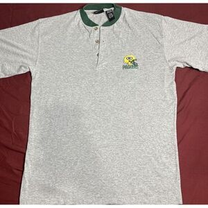 Double stitch Green‎ Bay shirt White,  Shirt And Green Collar (M)